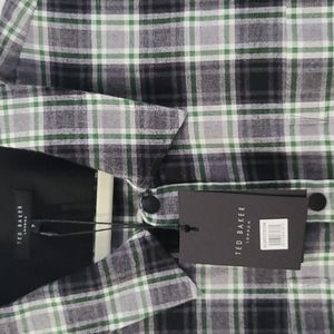 Ted Baker flannel shirt "Shacket" Size 7